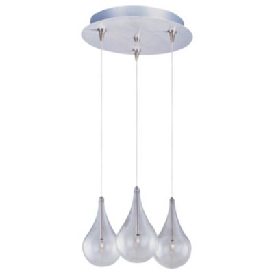 Larmes Round Multi-Light Pendant by ET2 Lighting - Starlight Lighting USA and Canada
